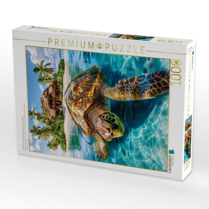 Ein Motiv aus dem Kalender Im Rhythmus der Wellen - CALVENDO Foto-Puzzle'