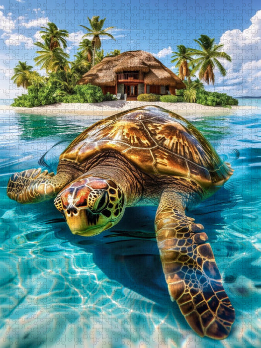 Ein Motiv aus dem Kalender Im Rhythmus der Wellen - CALVENDO Foto-Puzzle'