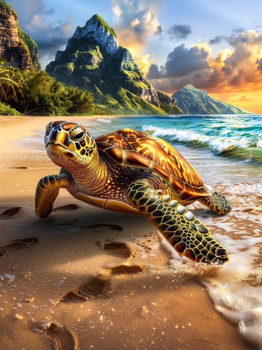 Geboren zum Schwimmen - CALVENDO Foto-Puzzle'