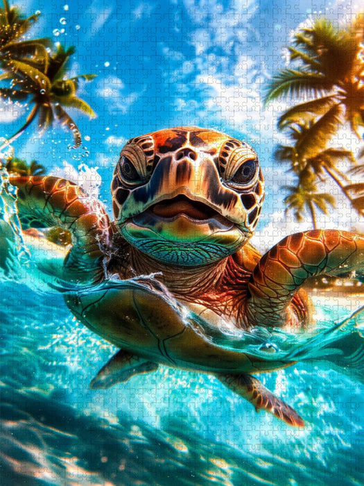 Ein Motiv aus dem Kalender Im Rhythmus der Wellen - CALVENDO Foto-Puzzle'