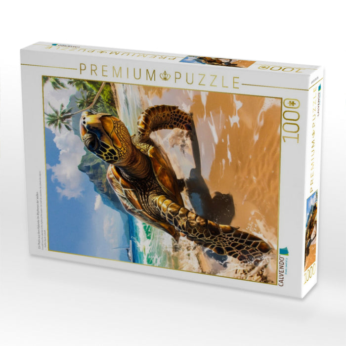 Ein Motiv aus dem Kalender Im Rhythmus der Wellen - CALVENDO Foto-Puzzle'