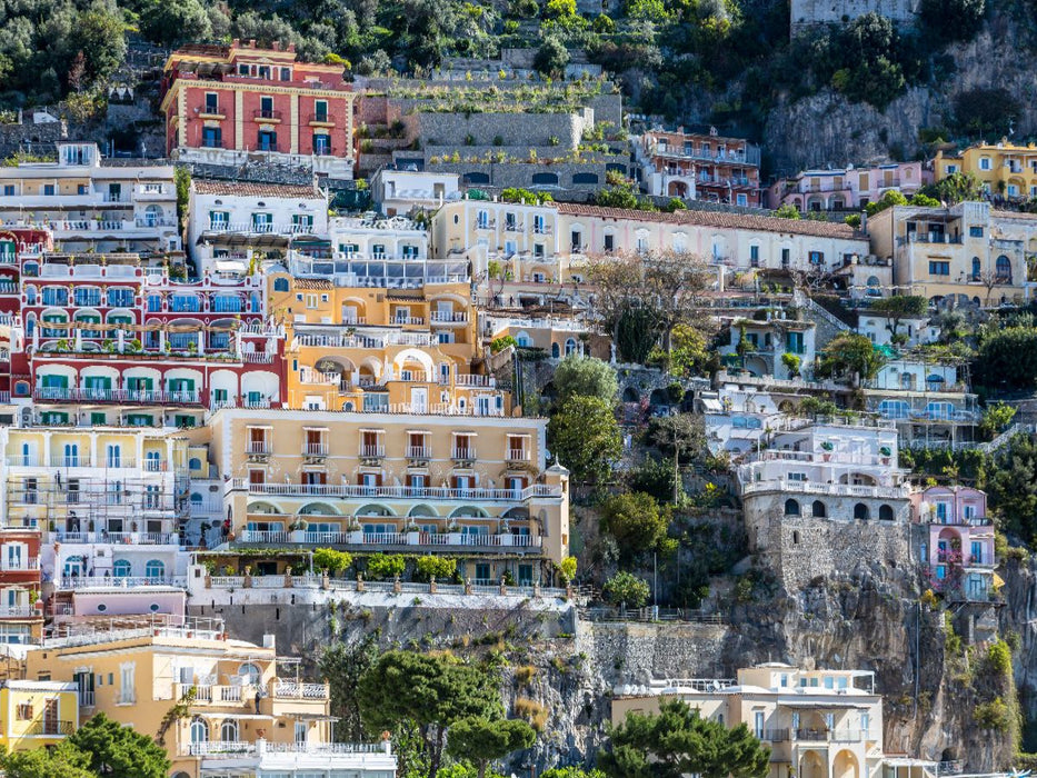 POSITANO Architektur im Hang - CALVENDO Foto-Puzzle'