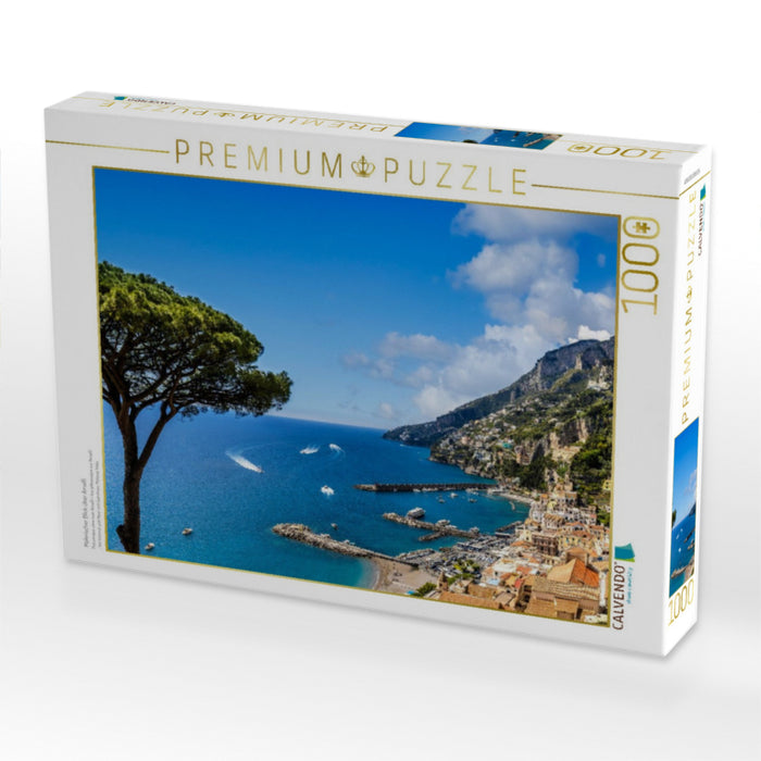 Malerischer Blick über Amalfi - CALVENDO Foto-Puzzle'