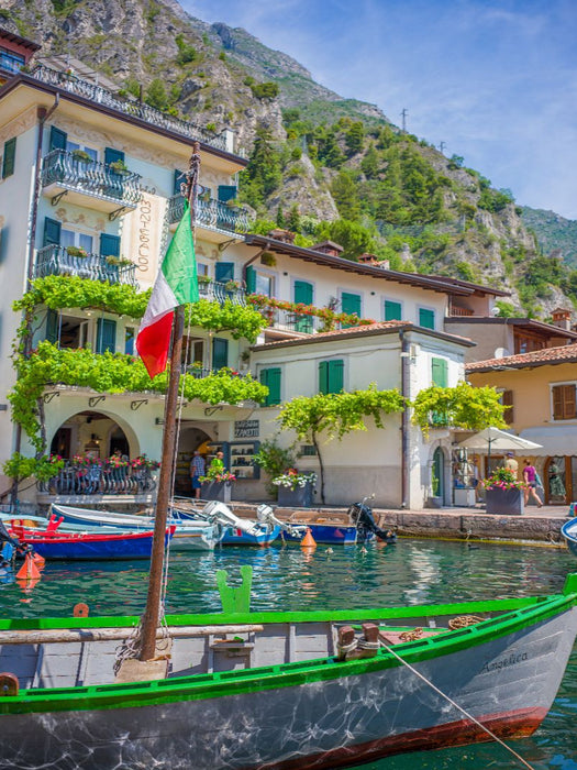 Gardasee - Limone sul Garda - CALVENDO Foto-Puzzle'