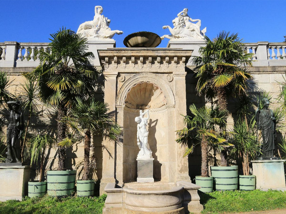 Im Sizilianischen Garten des Parks von Schloss Sanssouci in Potsdam - CALVENDO Foto-Puzzle'