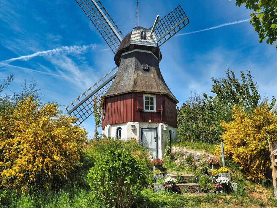 Mühle in Süddorf - CALVENDO Foto-Puzzle'