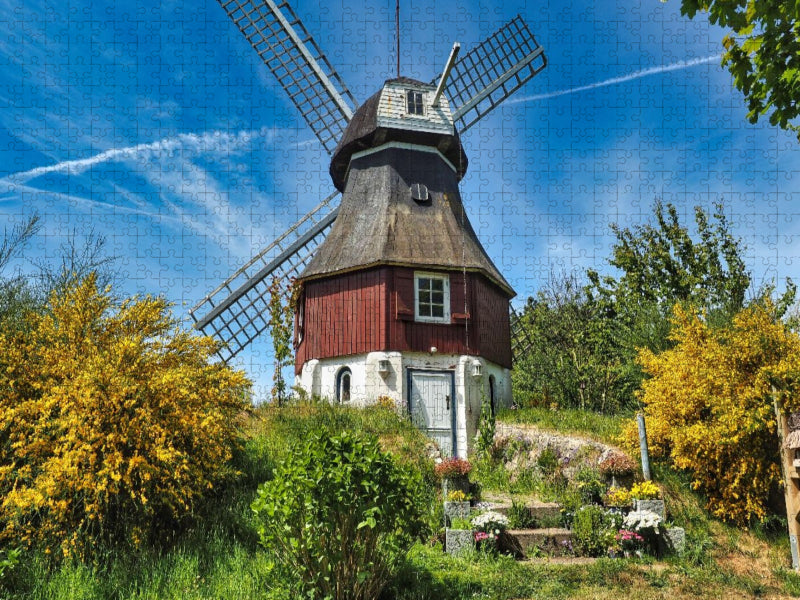 Mühle in Süddorf - CALVENDO Foto-Puzzle'