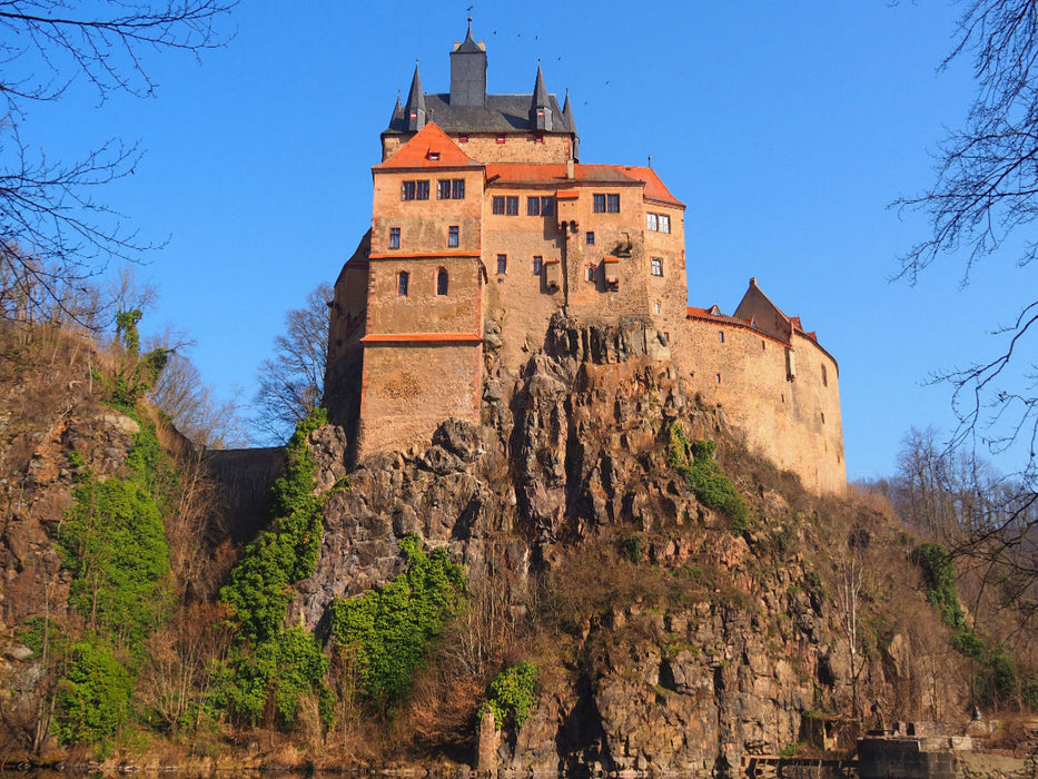 Burg Kriebstein - CALVENDO Foto-Puzzle'