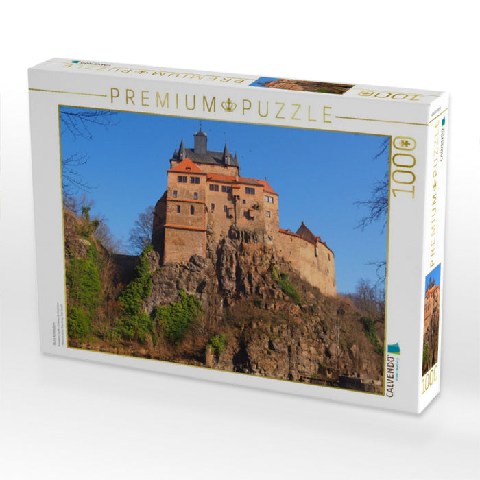 Burg Kriebstein - CALVENDO Foto-Puzzle'