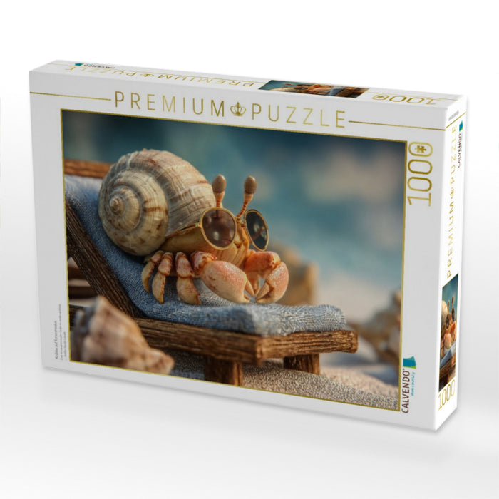 Krabbe auf Ferienmodus - CALVENDO Foto-Puzzle'