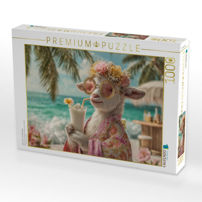 Selfie-Time mit Milchshake - CALVENDO Foto-Puzzle'