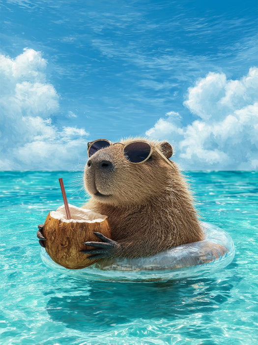 Ein Motiv aus dem Kalender Pfoten im Sand - CALVENDO Foto-Puzzle'