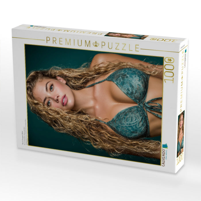 Mia im knappen Bikini - CALVENDO Foto-Puzzle'