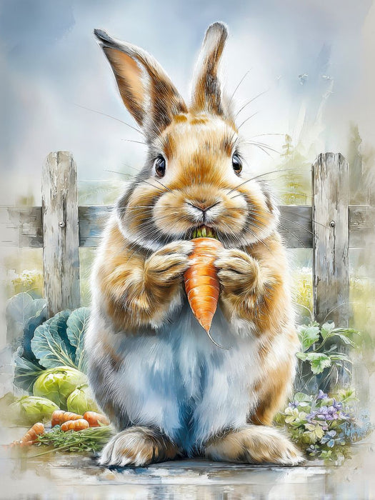 So eine knackige Möhre ist lecker - CALVENDO Foto-Puzzle'