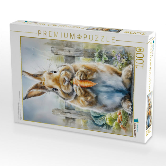 So eine knackige Möhre ist lecker - CALVENDO Foto-Puzzle'