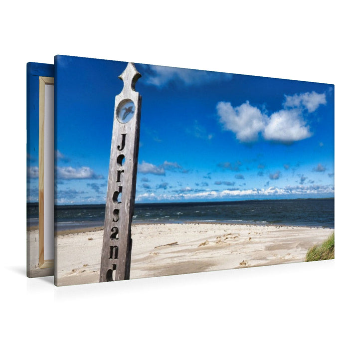 Premium Textil-Leinwand Nordspitze der Odde