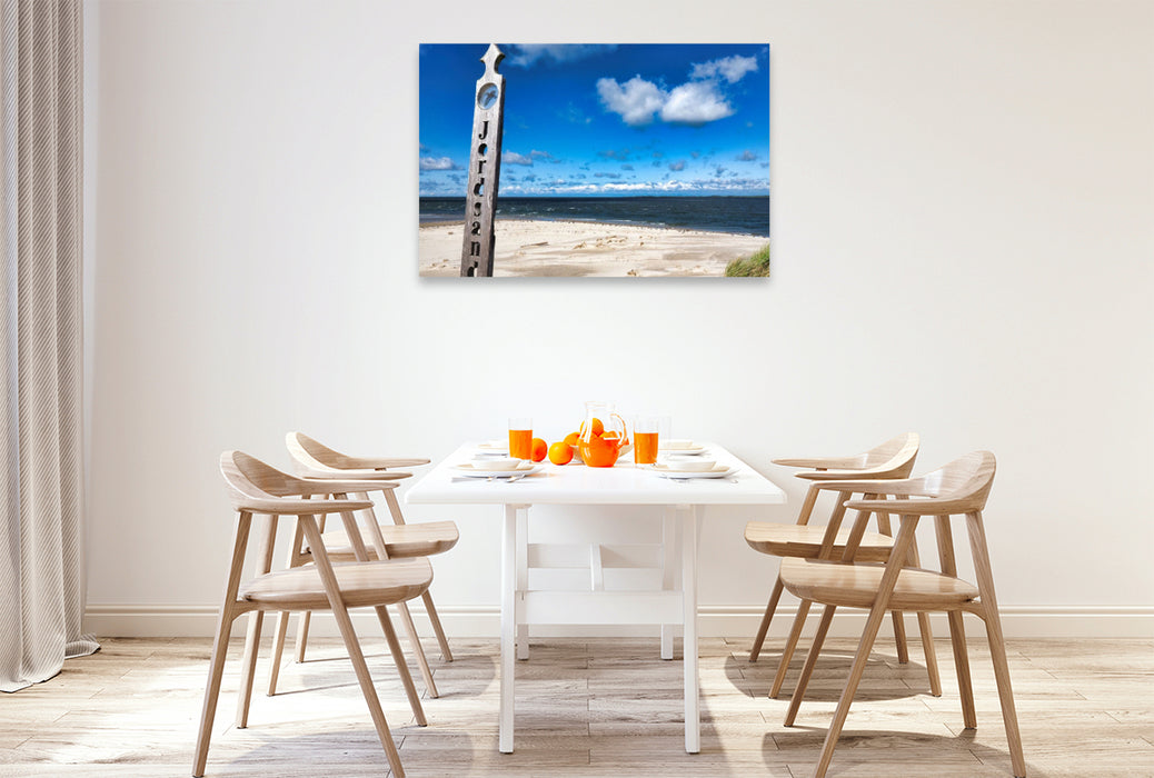 Premium Textil-Leinwand Nordspitze der Odde