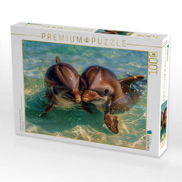 Ein Motiv aus dem Kalender Delfinglück - CALVENDO Foto-Puzzle'