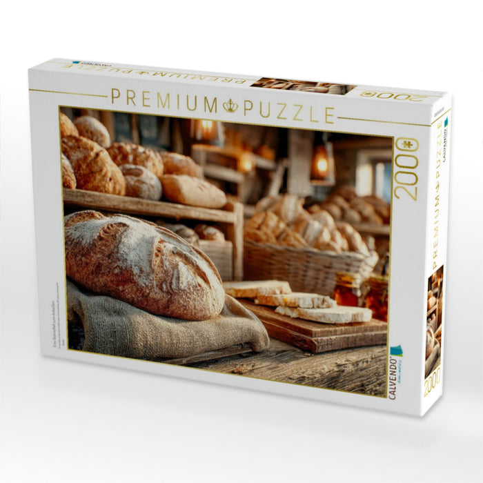 Eine Brotvielfalt zum Anbeißen - CALVENDO Foto-Puzzle'