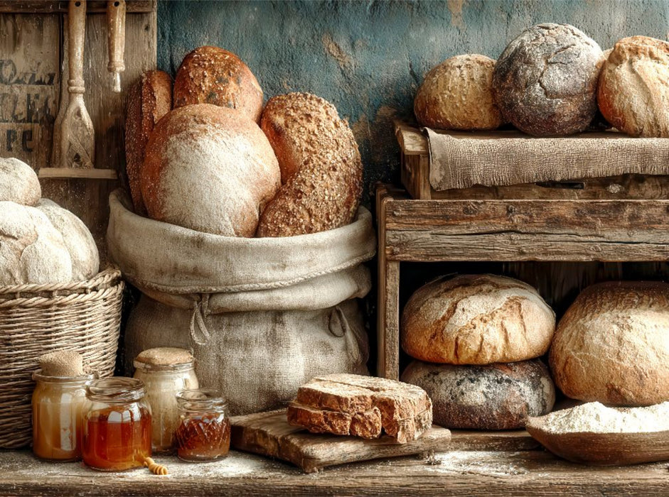Wer kann bei dieser Brotauswahl widerstehen - CALVENDO Foto-Puzzle'
