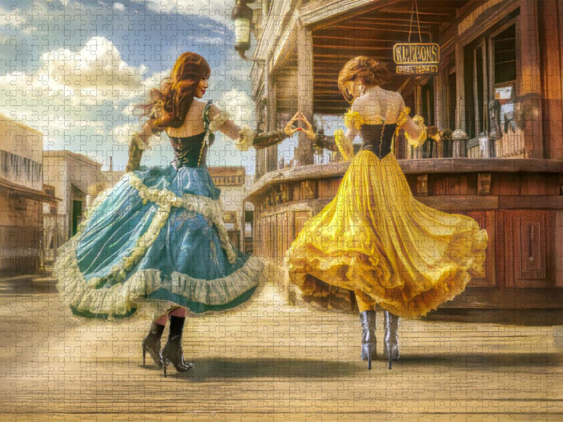 Le Far West - CALVENDO Foto-Puzzle'