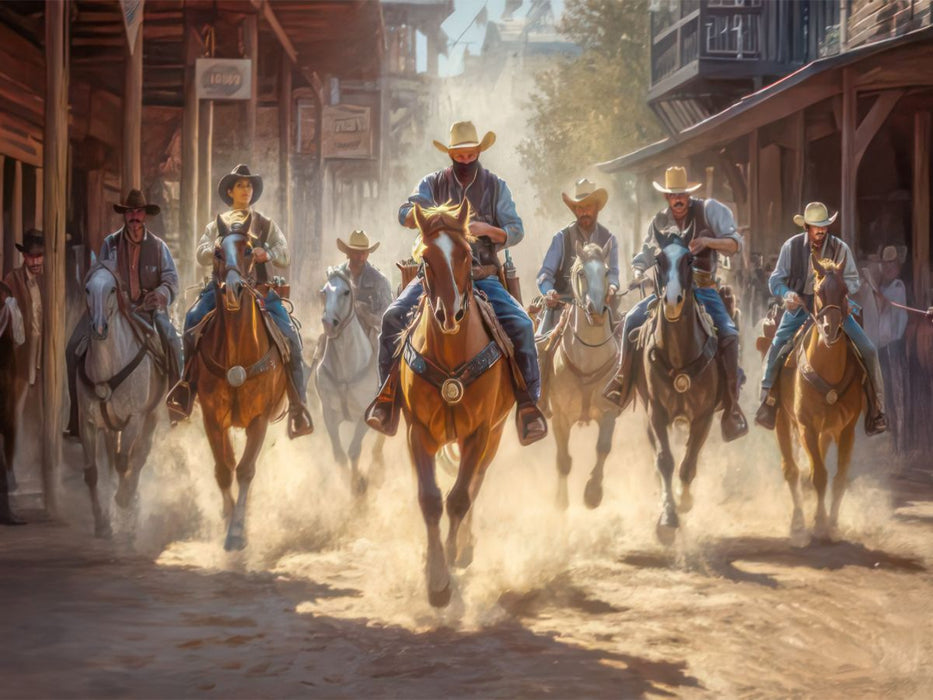 Le Far West - CALVENDO Foto-Puzzle'