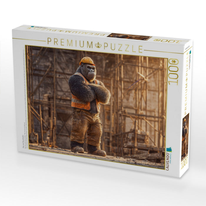 Max, der Bauarbeiter - CALVENDO Foto-Puzzle'