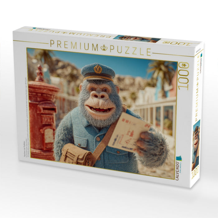 Paulchen, der Postbote - CALVENDO Foto-Puzzle'