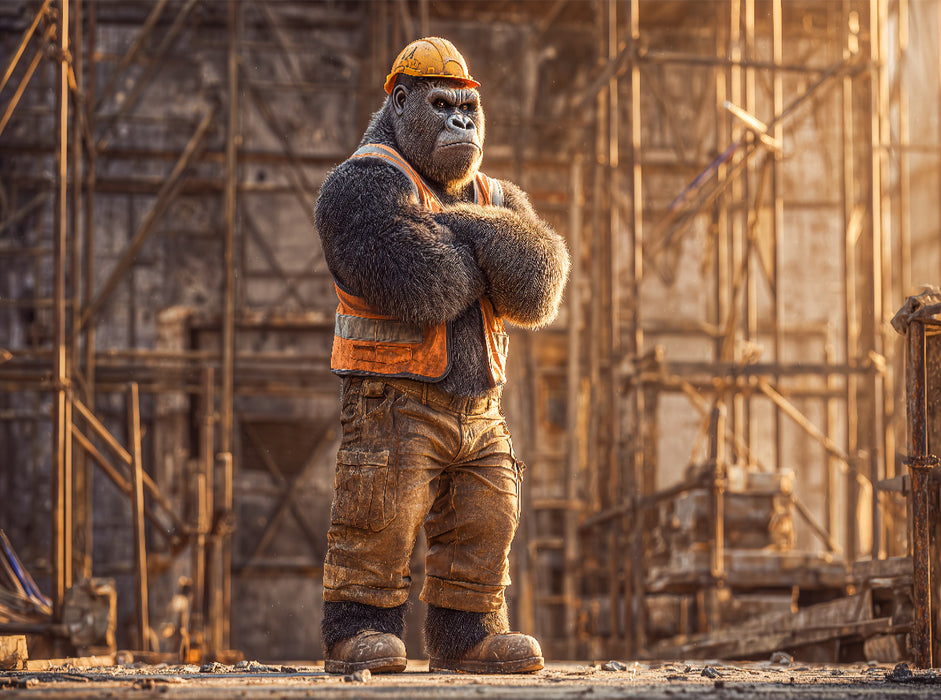 Max, der Bauarbeiter - CALVENDO Foto-Puzzle'