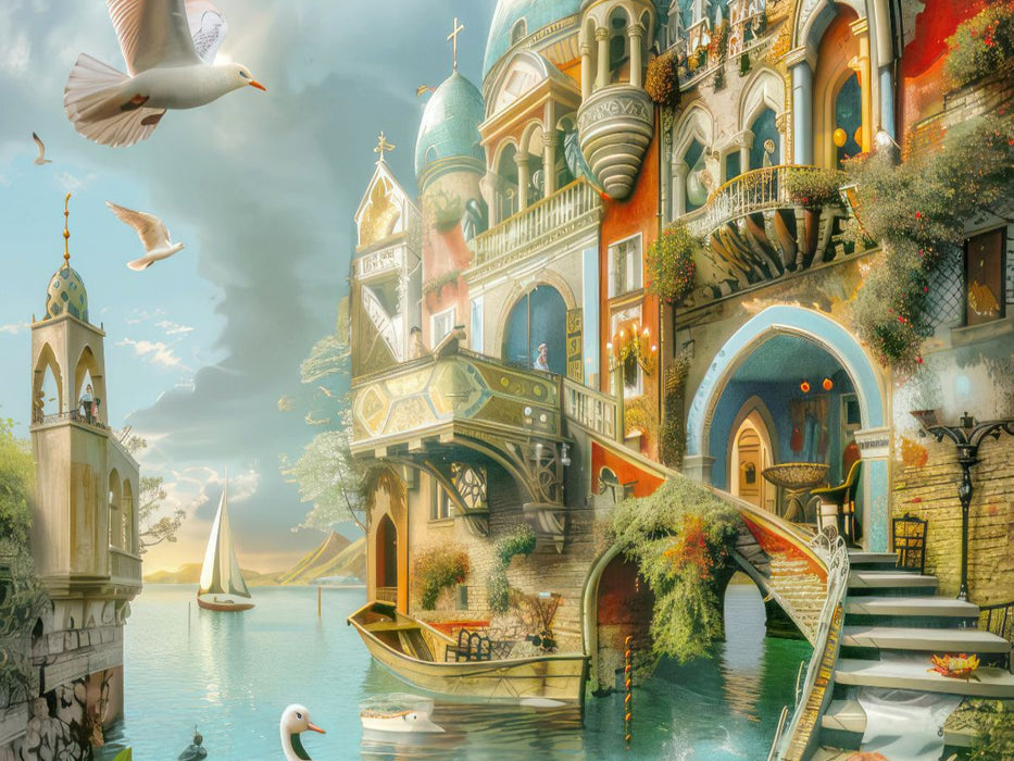 Venezianische Impressionen - CALVENDO Foto-Puzzle'