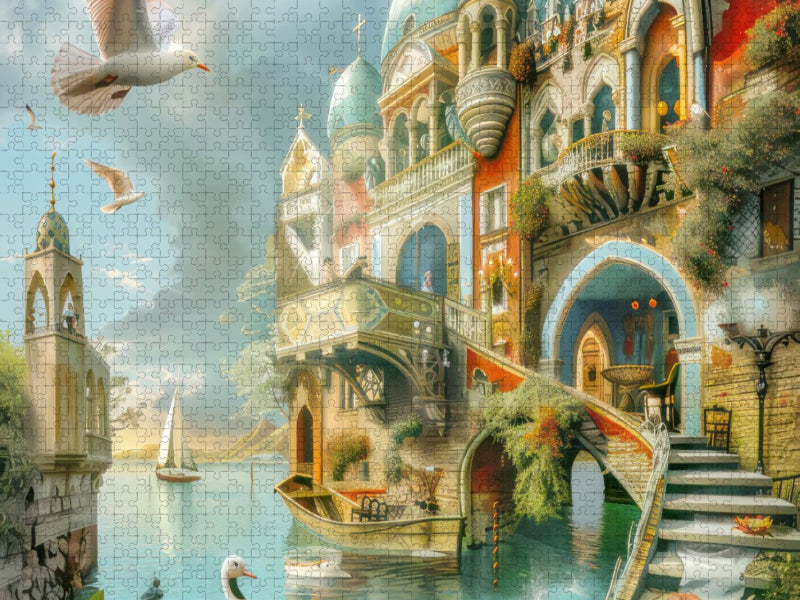 Venezianische Impressionen - CALVENDO Foto-Puzzle'