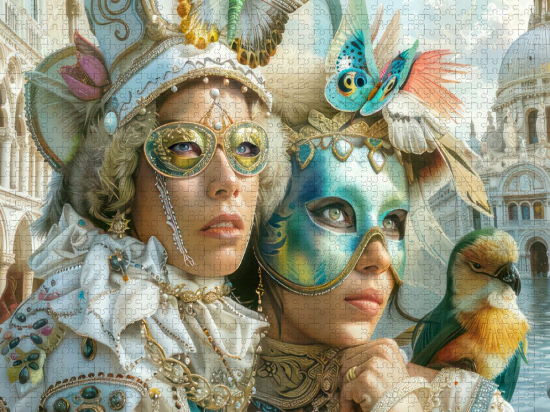 Venezianische Impressionen - CALVENDO Foto-Puzzle'