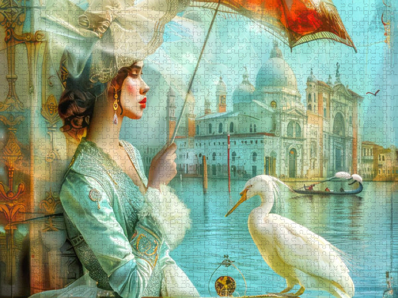 Venezianische Impressionen - CALVENDO Foto-Puzzle'