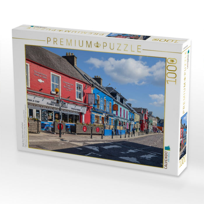 Dingle Town: Farben, Fisch und Freiheit - CALVENDO Foto-Puzzle'