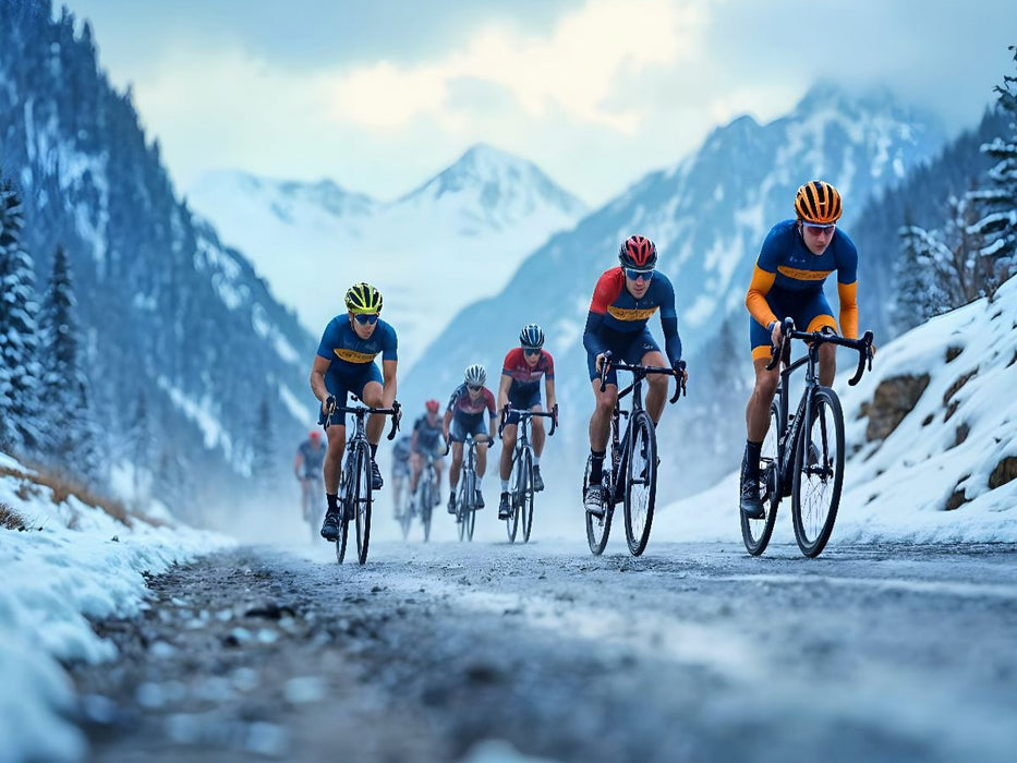 Winterritt über den Pass - CALVENDO Foto-Puzzle'