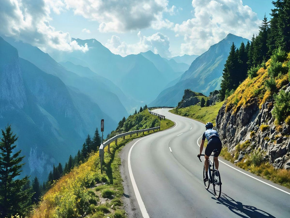 Berganstieg in der Hitze - CALVENDO Foto-Puzzle'