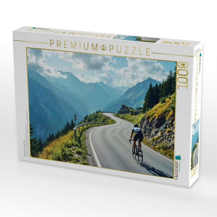 Berganstieg in der Hitze - CALVENDO Foto-Puzzle'