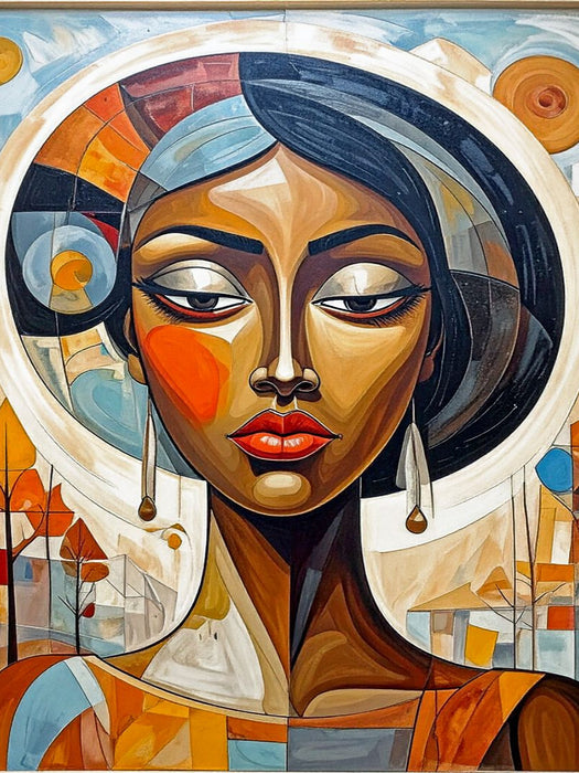 Naomi und die Glut der Savanne - CALVENDO Foto-Puzzle'