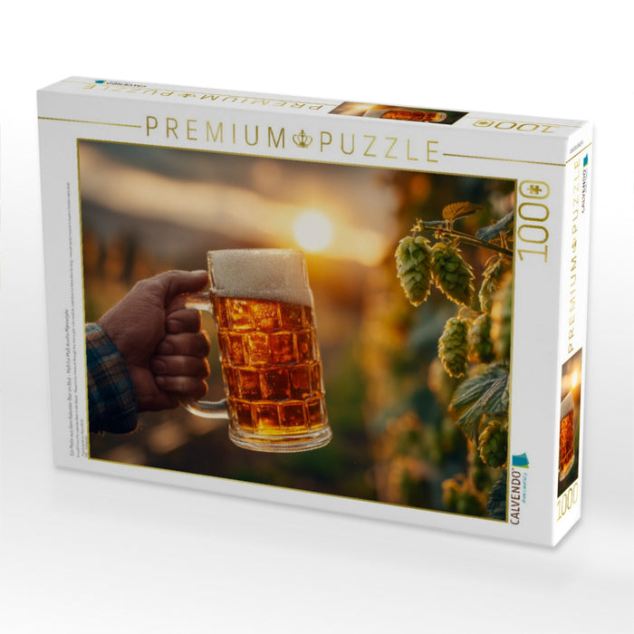 Ein Motiv aus dem Kalender Bier im Blut - Maß für Maß durchs Männerjahr - CALVENDO Foto-Puzzle'