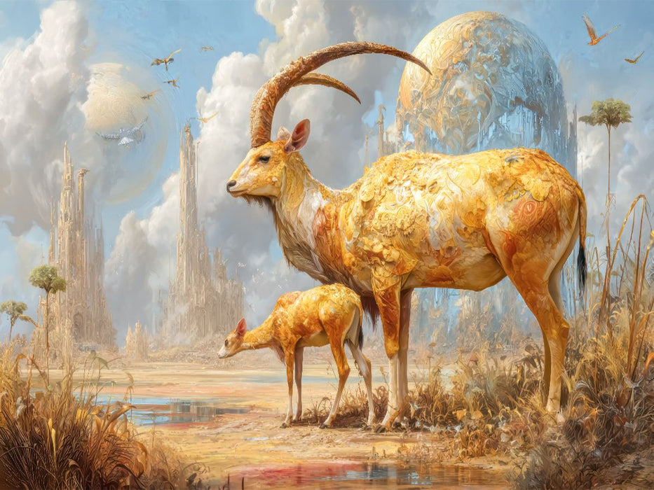 Seltsame Tiere - CALVENDO Foto-Puzzle'