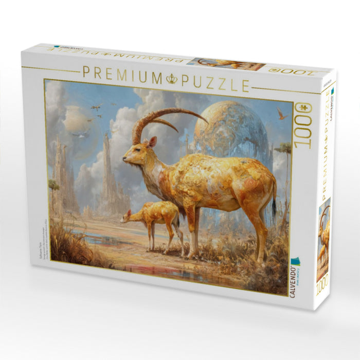 Seltsame Tiere - CALVENDO Foto-Puzzle'