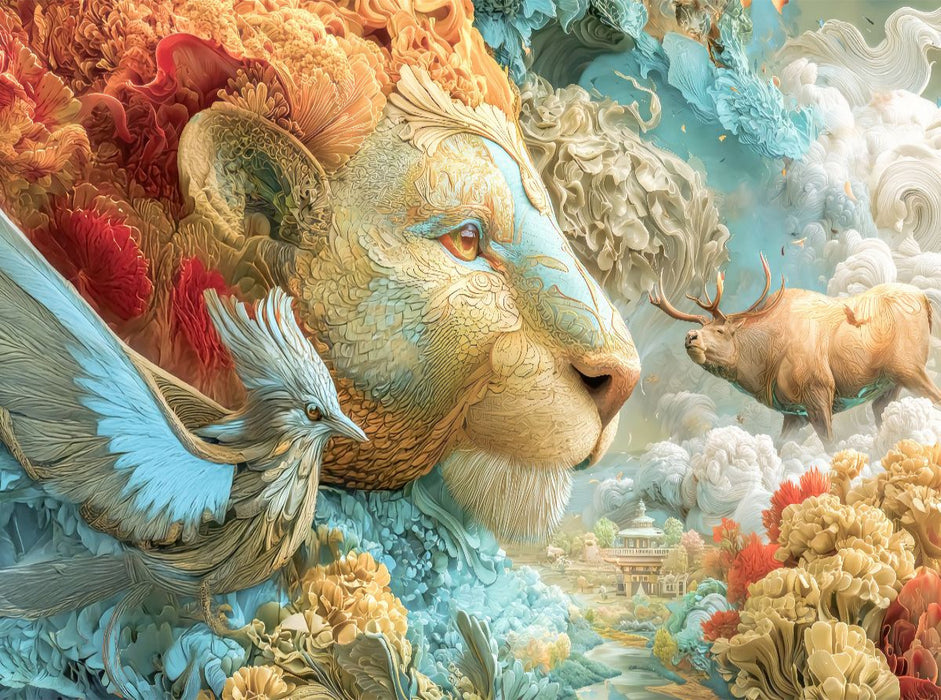 Seltsame Tiere - CALVENDO Foto-Puzzle'
