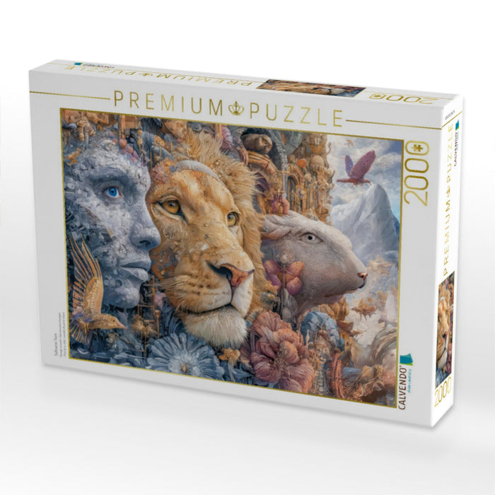 Seltsame Tiere - CALVENDO Foto-Puzzle'