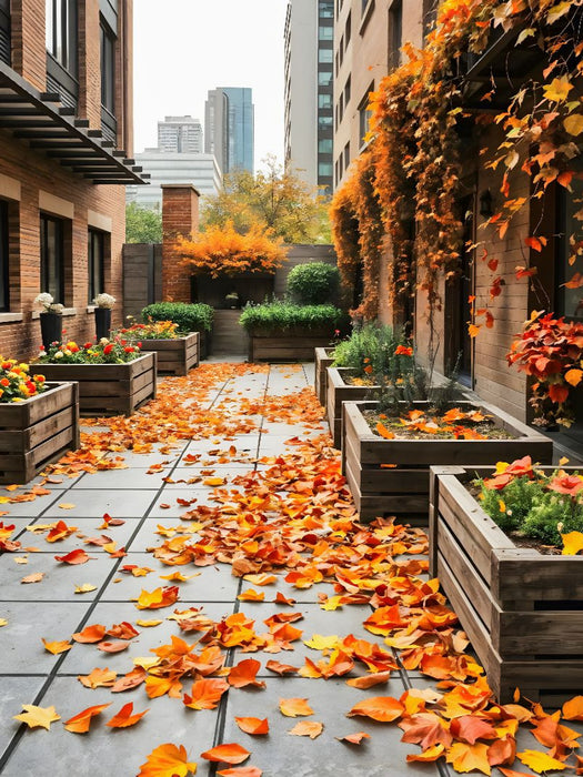 Goldener Gartenmoment im Oktober - CALVENDO Foto-Puzzle'