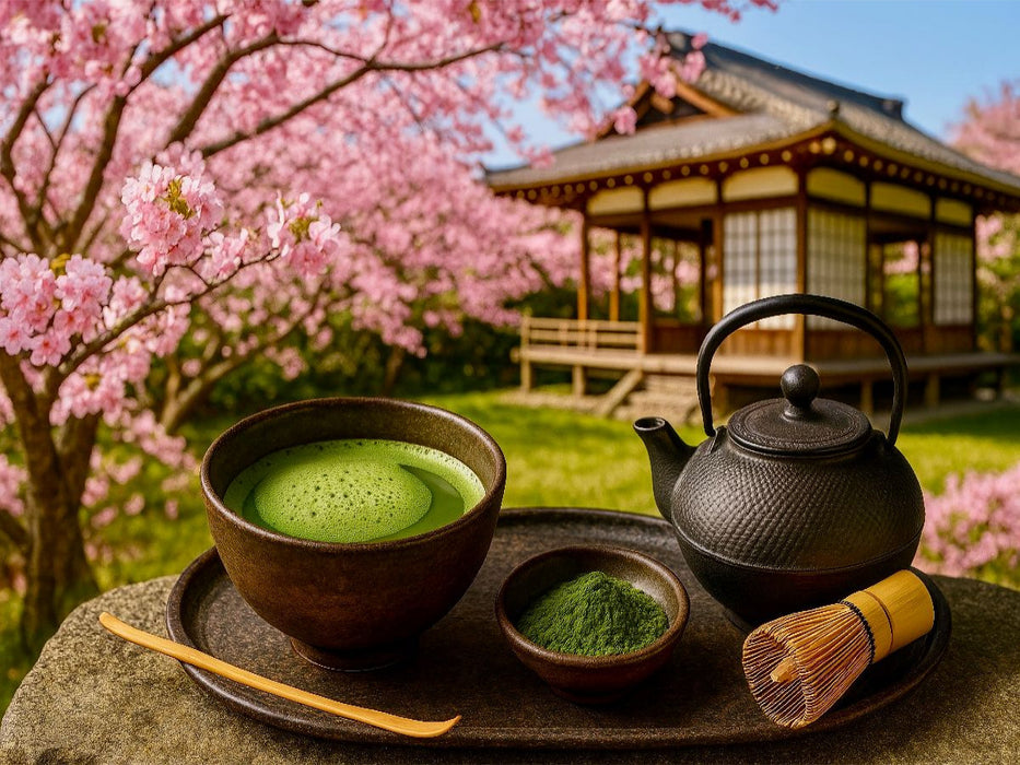 Japan: Matcha und Kirschblüte - CALVENDO Foto-Puzzle'
