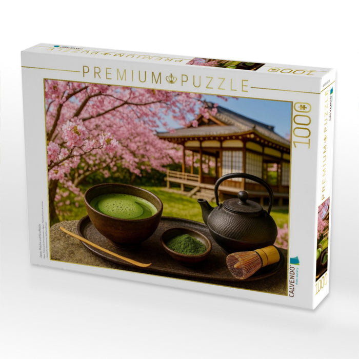 Japan: Matcha und Kirschblüte - CALVENDO Foto-Puzzle'