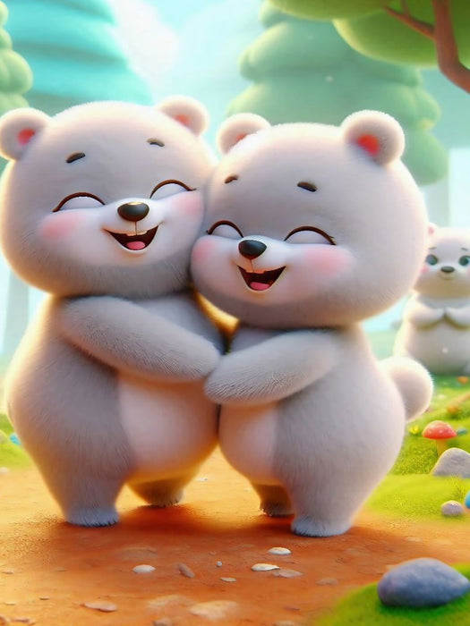 Wir tanzen vor Freude - CALVENDO Foto-Puzzle'