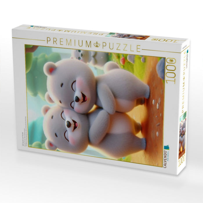 Wir tanzen vor Freude - CALVENDO Foto-Puzzle'