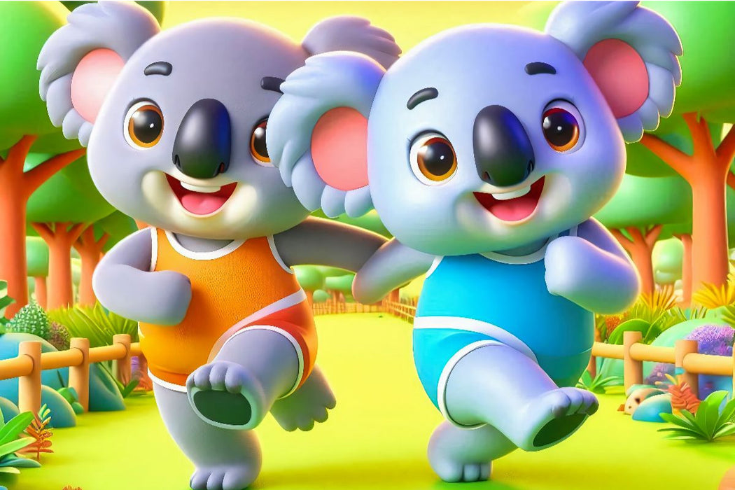 Premium Textil-Leinwand Ein Motiv aus dem Kalender Kunterbunte Kinderträume