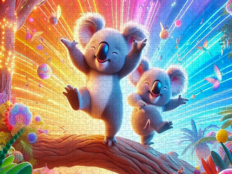 Wir tanzen vor Freude - CALVENDO Foto-Puzzle'